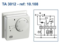 Termostato Digital Calefacción / Refrigeración - Siesta-TA