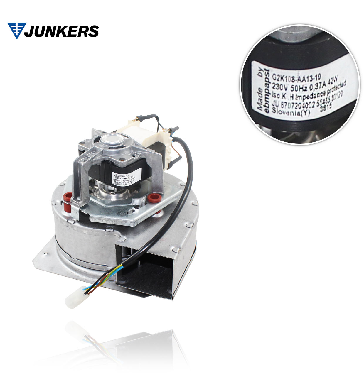 WR 325-5AM1E23S28/ ZW20 AME/ ZW23AE31 EXTRACTOR   JUNKERS 87072040010